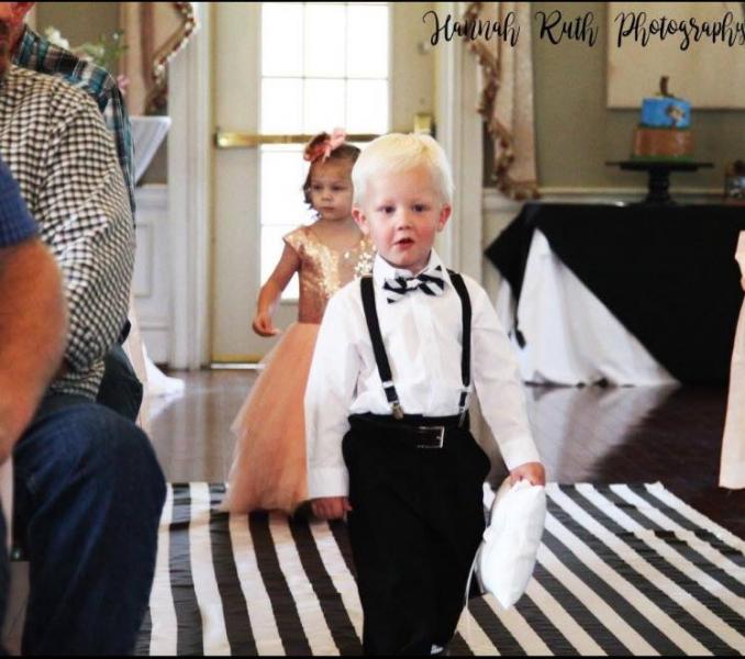 Tyler Wedding - Ring Bearer